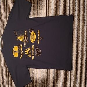 THE SHINING Movie X AndAfterThat‎ Abstract Black Cotton Medium Mens T Shirt